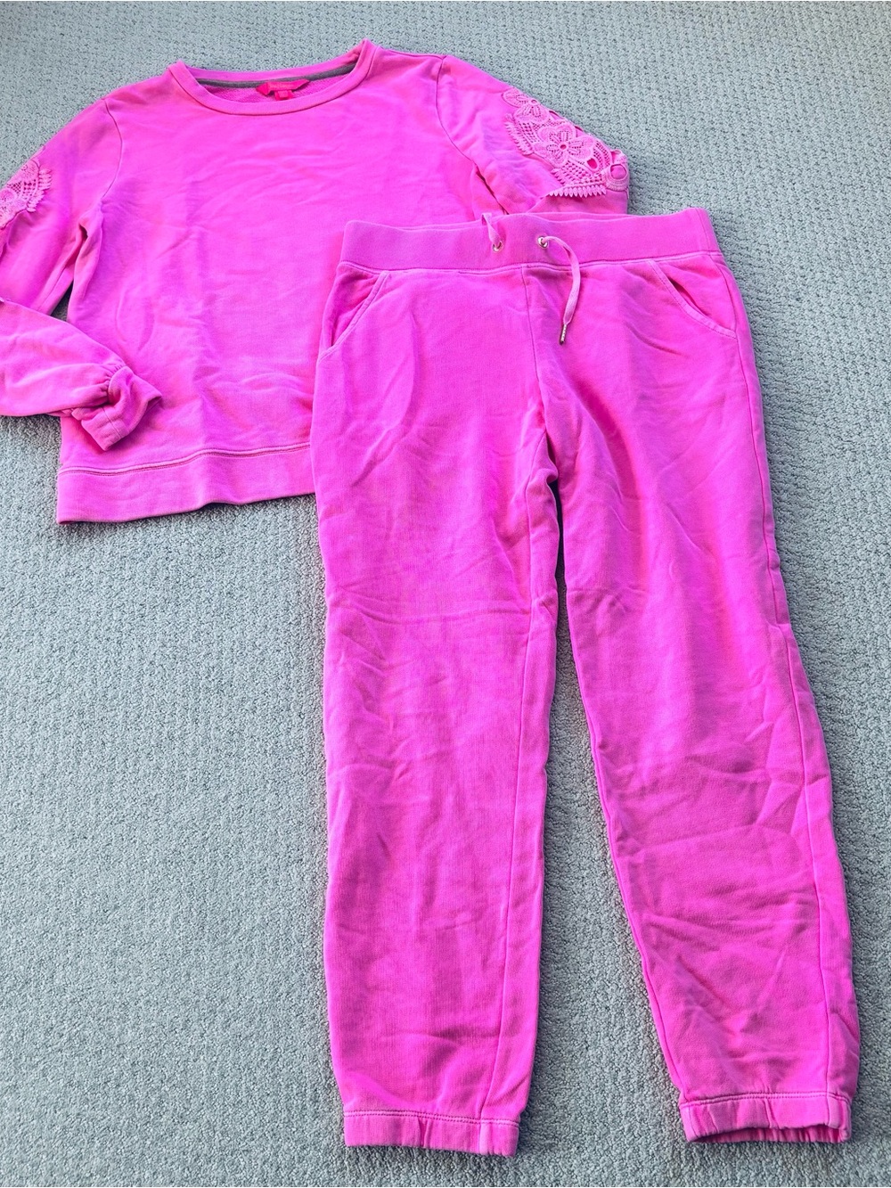 Lilly Pulitzer Bright Pink Two-Piece Lounge Set